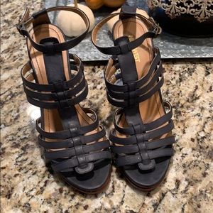 Nine West Amayzin Dusty Navy Heels